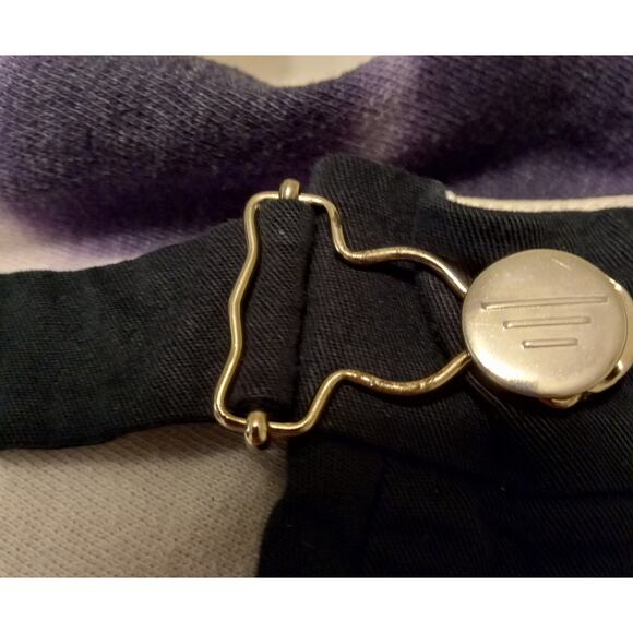 Vintage Emporio Armani Italy Mini Skirt Runway/Y2K Utility Navy – Model ZM7214 - Picture 10 of 11